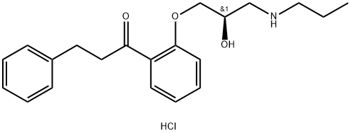 普罗帕酮杂质4 盐酸盐 结构式