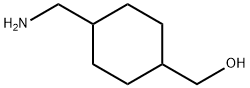 [4-(氨基甲基)环己基]甲醇 结构式