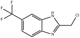 2-(Chloromethyl)-6-(trifluoromethyl)-1H-benzo[d]imidazole