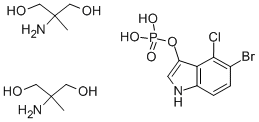 5-BROMO-4-CHLORO-3-INDOXYL PHOSPHATE, BIS(2-AMINO-2-METHYL-1,3-PROPANEDIOL) SALT