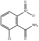 2-氯-6-硝基苯甲酰胺 结构式