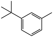 3-叔丁基甲苯 结构式