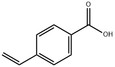 4-乙烯基苯甲酸 结构式