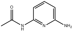 N-(6-氨基吡啶-2-基)乙酰胺 结构式
