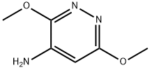 4-Pyridazinamine,  3,6-dimethoxy- 结构式