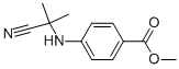 METHYL 4-(2-CYANOPROPAN-2-YLAMINO)BENZOATE 结构式