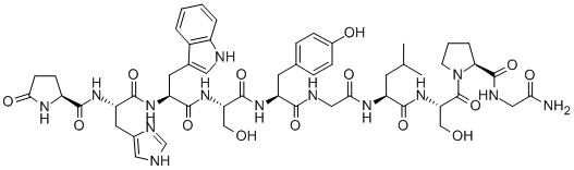 黄体生成素释放激素LHRH (SEA BREAM) 结构式