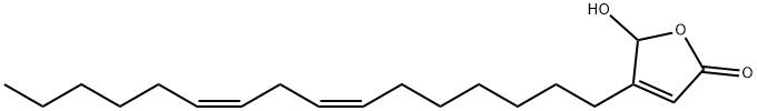 3-(7,10)hexadecadienyl-4-hydroxy-2-butenolide 结构式