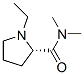 2-Pyrrolidinecarboxamide,1-ethyl-N,N-dimethyl-,(S)-(9CI) 结构式