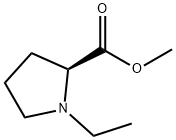 1-乙基吡咯烷-2-羧酸甲酯 结构式