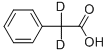 苯乙酸-2,2-D2 结构式
