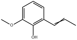 2-(1-Propenyl)-6-methoxyphenol 结构式
