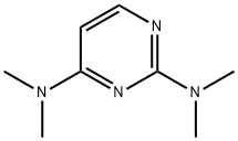 N2,N2,N4,N4-四甲基嘧啶-2,4-二胺 结构式