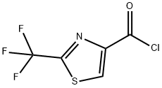 2-(Trifluoromethyl)-1,3-thiazole-4-carbonyl chloride 结构式