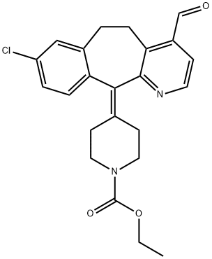 4-Formyl Loratadine 结构式