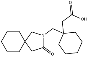 加巴喷丁化合物D 结构式