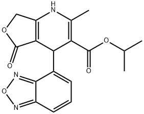 伊拉地平内酯 结构式