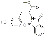 2-Phthalimidyl-3-(3hydroxyphenyl)propionic Acid Methyl Ester 结构式