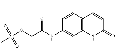 Carbostyril 124 N-Carboxymethyl Methanethiosulfonate 结构式