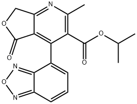 脱氢伊拉地平内酯 结构式