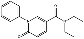 5-(N,N-DIETHYLCARBOXAMIDE)-1-PHENYLPYRIDIN-2(1H)-ONE 结构式
