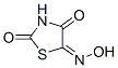 Thiazolidinetrione,  5-oxime  (9CI) 结构式
