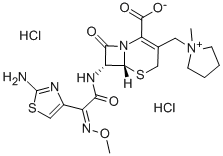 盐酸头孢吡肟 结构式