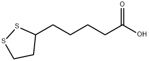alpha-硫辛酸 结构式