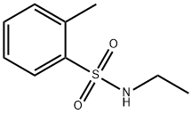 N-乙基邻甲苯磺酰胺 结构式