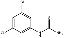 3,5-二氯苯基硫脲 结构式