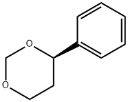 (R)-(+)-4-苯基-1,3-二噁烷 结构式