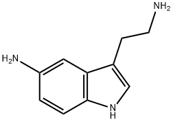 5-氨基吲哚乙胺 结构式