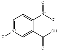 4-硝基烟酸-N-氧化物 结构式