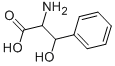 3-苯基丝氨酸 结构式