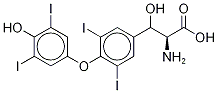 β-羟基甲状腺素 结构式