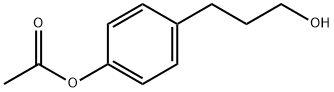 ACETIC ACID 4-(3-HYDROXY-PROPYL)-PHENYL ESTER 结构式