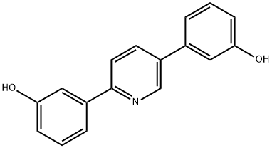 3,3'-pyridine-2,5-diyldiphenol 结构式