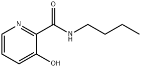 N-butyl-3-hydroxypyridine-2-carboxamide 结构式