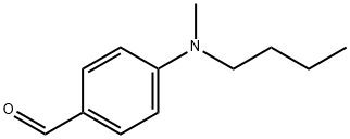 4-[丁基(甲基)氨基]苯甲醛 结构式