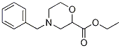N-苄基-2-吗啉甲酸乙酯 结构式