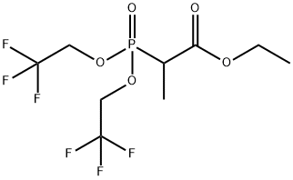 2-[二(2,2,2-三氟乙氧基)磷酰]丙酸乙酯 结构式