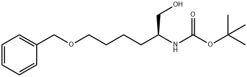(S)-tert-butyl 6-(benzyloxy)-1-hydroxyhexan-2-ylcarbaMate 结构式
