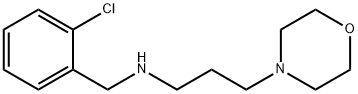 (2-CHLORO-BENZYL)-(3-MORPHOLIN-4-YL-PROPYL)-AMINE 结构式