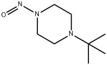 Piperazine, 1-(1,1-dimethylethyl)-4-nitroso- (9CI) 结构式