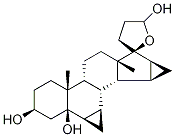 (2'S,3S,5R,6R,7R,8R,9S,10R,13S,14S,15S,16S)-Octadecahydro-10,13-diMethyl- spiro[17H-dicyclopropa[6,7:15,16]cyclopenta[a]phenanthrene-17,2'(3'H)-
furan]-3,5,5'(2H)-triol 结构式