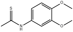 N-(3,4-DIMETHOXYPHENYL)THIOACETAMIDE 结构式