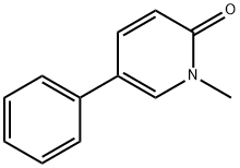 1-Methyl-5-phenyl-1,2-dihydro-2-oxopyridine 结构式