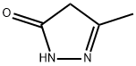 3-甲基-2-吡唑啉-5-酮 结构式