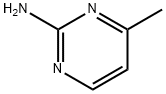 2-氨基-4-甲基嘧啶 结构式