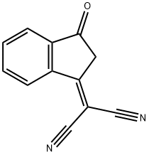 3-(二氰基亚甲基)靛酮 结构式